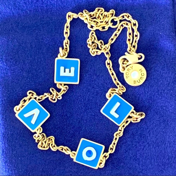 NWOT Tory Burch Love necklace and bracelet.